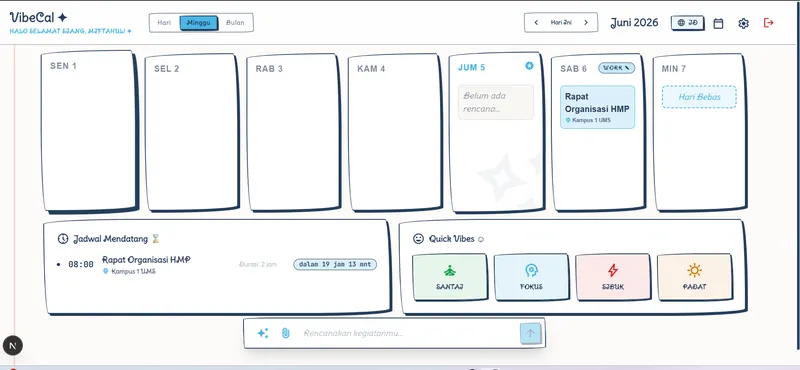 VibeCal Platform